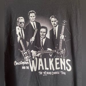 Christopher Walken Tee, Short-Sleeve, Black and White, Unisex | Sz XL